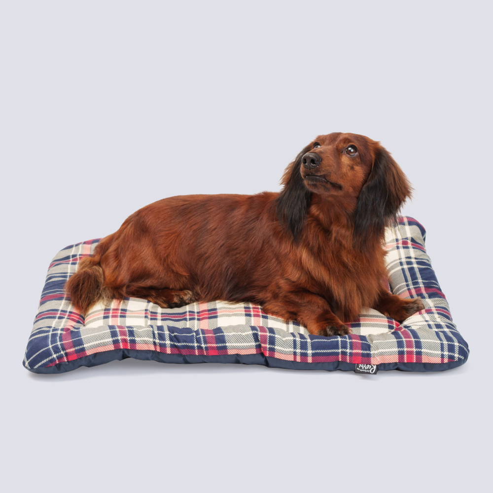 Rurri Матрас Навара 2 для кошек и собак мелких и средних пород 63х47х6 см синий 1499₽