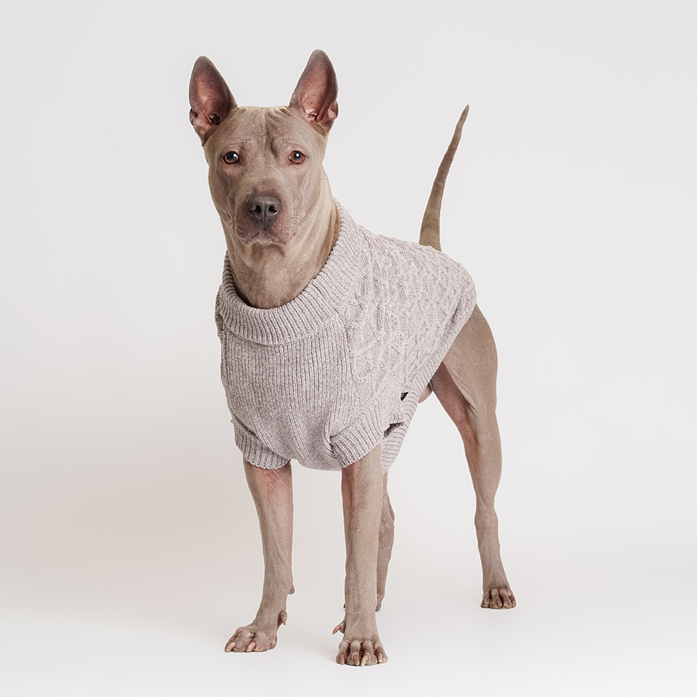 Rurri Свитер из шенилла для собак, 6XL, серый