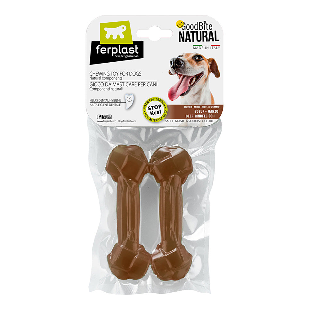 

Ferplast Лакомство Жевательная игрушка со вкусом говядины (М, 70 гр.) для крупных собак Goodbite