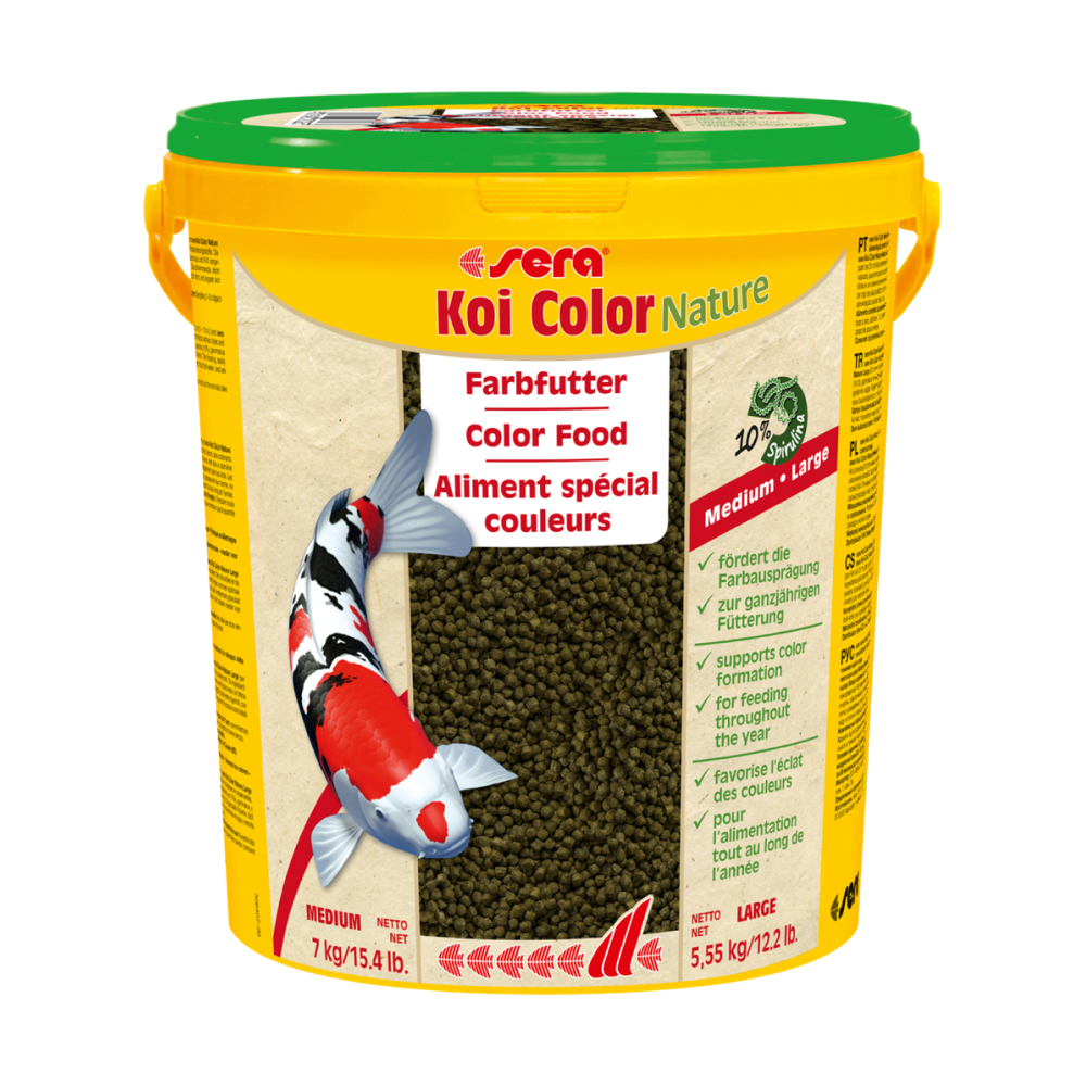 

Sera Koi Color Large Корм для рыб, 7 кг.