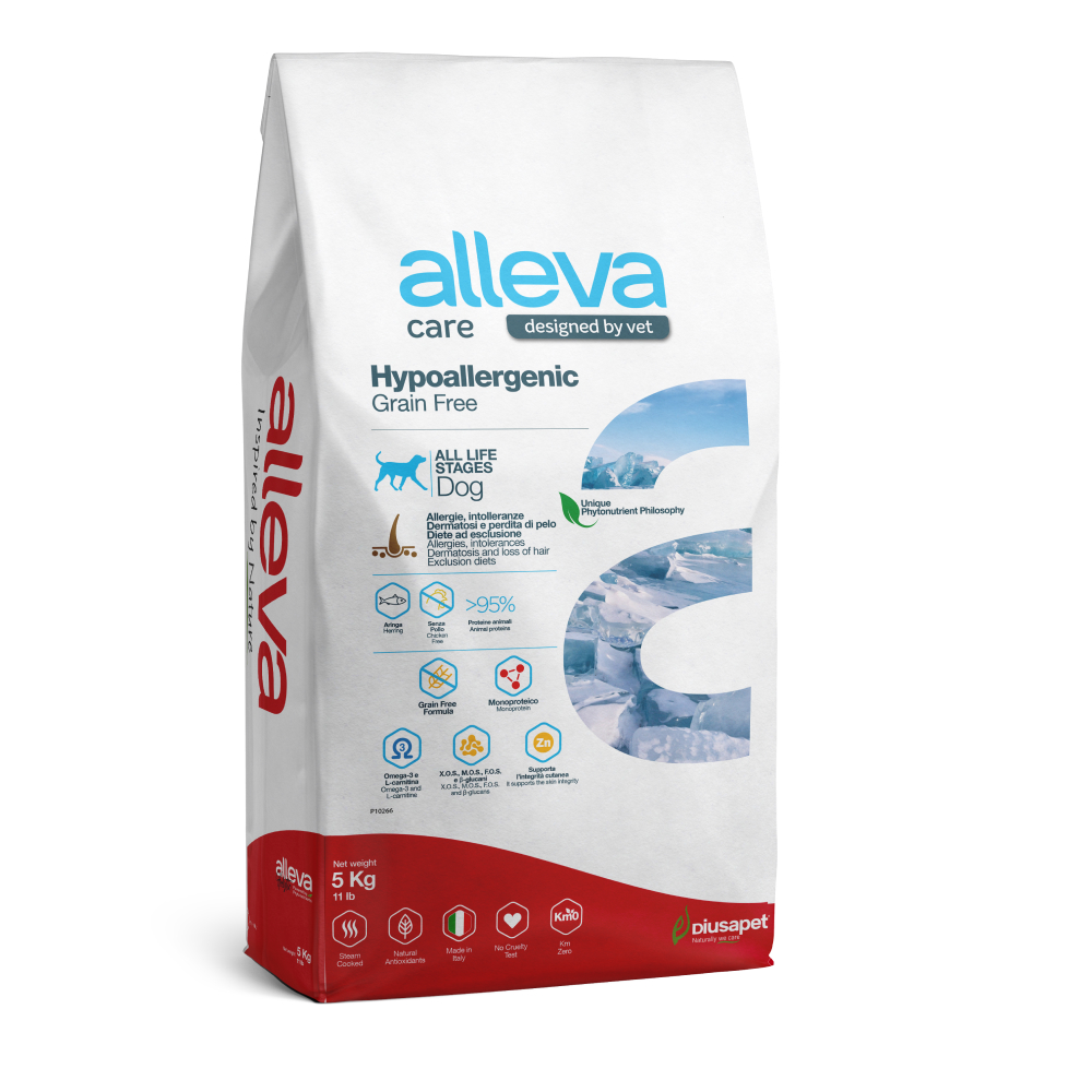 ALLEVA Care Hypoallergenic Grain Free Сухой беззерновой гипоаллергенный корм для собак 5 кг 8299₽