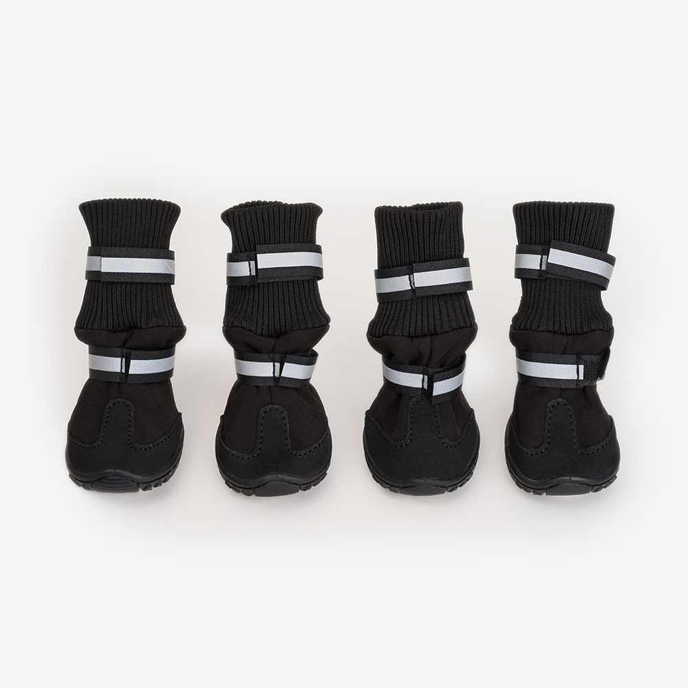 Rungo Ботинки высокие на липучках для собак средних пород L черный унисекс 2099₽