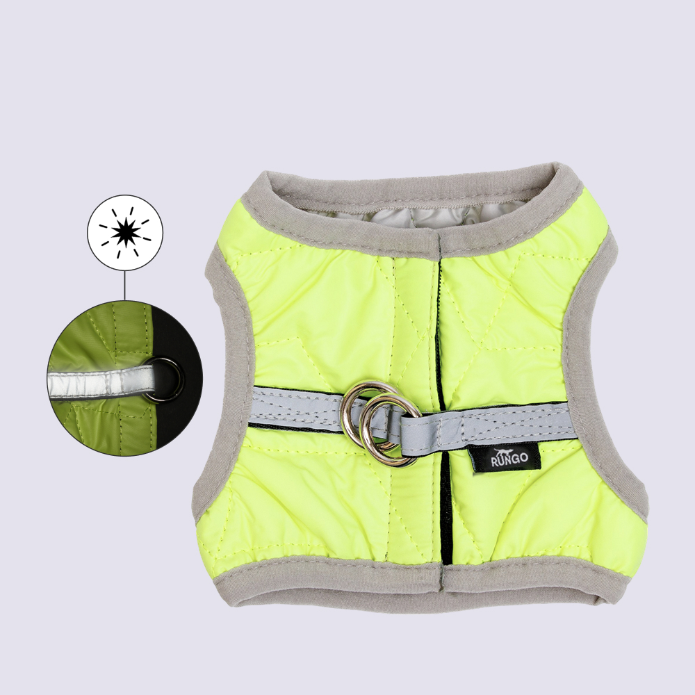 Rungo Шлейка-жилетка Comfort XL обхват груди 40-45cm салатовый 1099₽