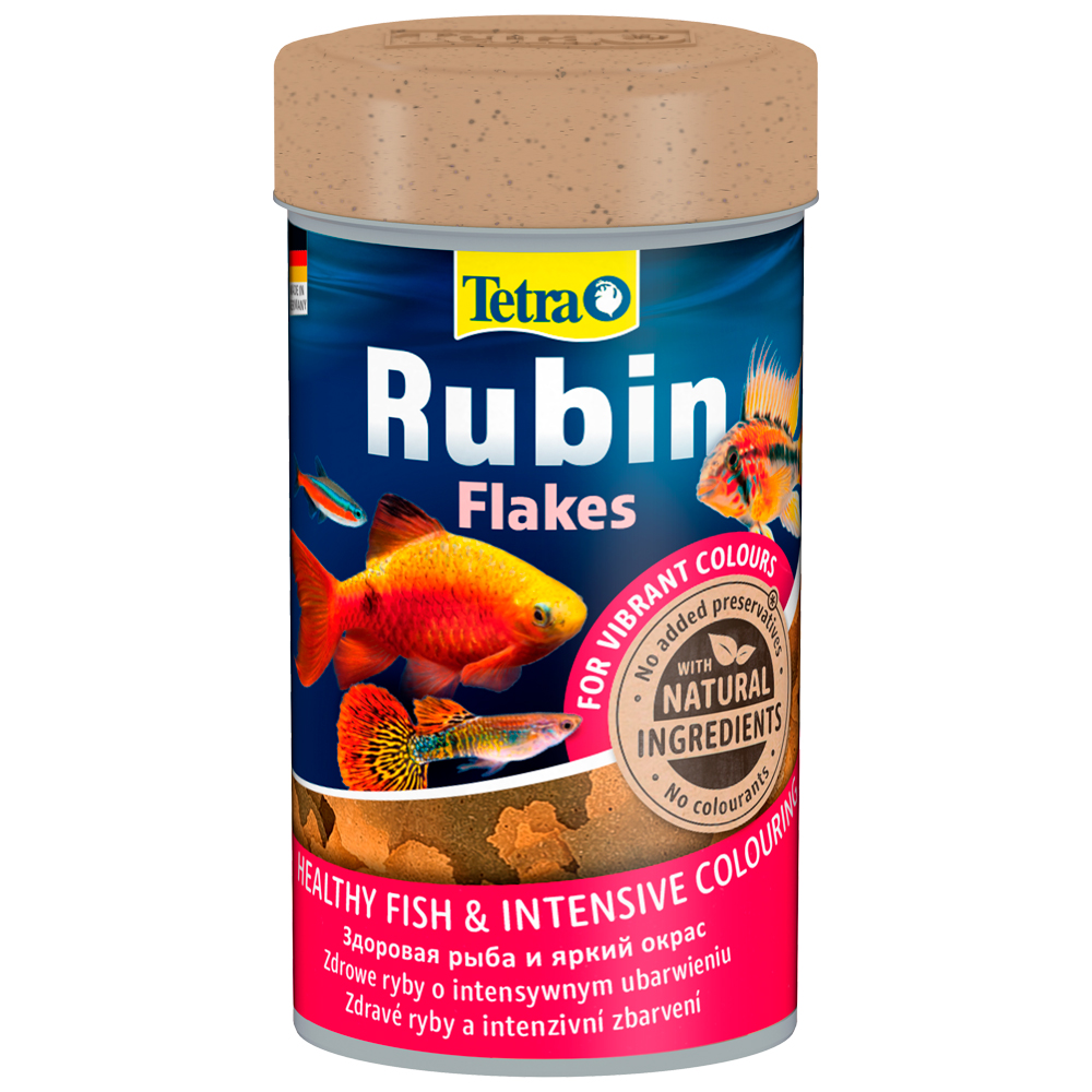 

Tetra Rubin корм для рыб хлопья для окраса