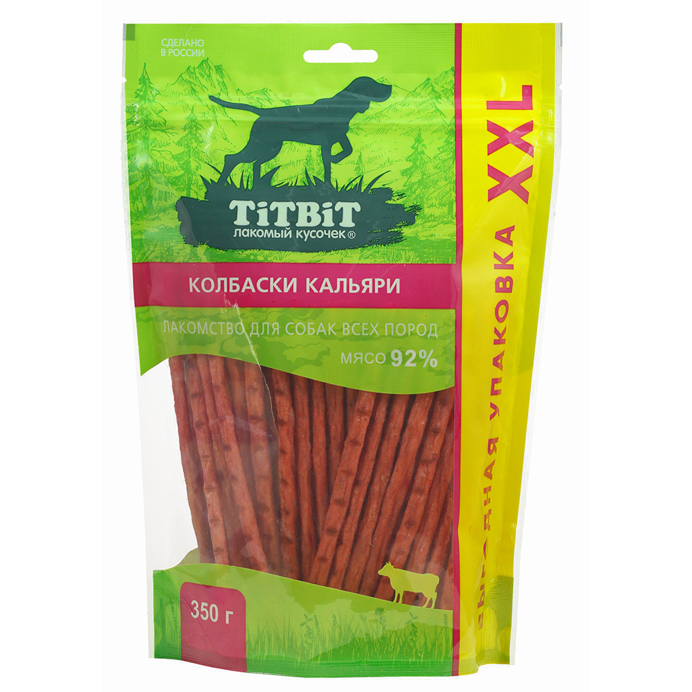 TiTBiT Лакомство Колбаски Кальяри 350 гр для собак 393₽