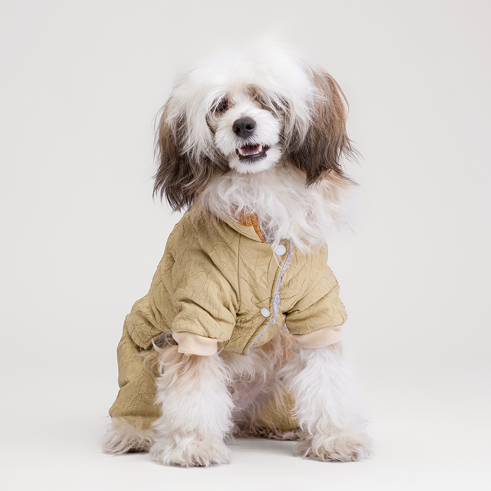 Rurri Комбинезон для собак, L, бежевый