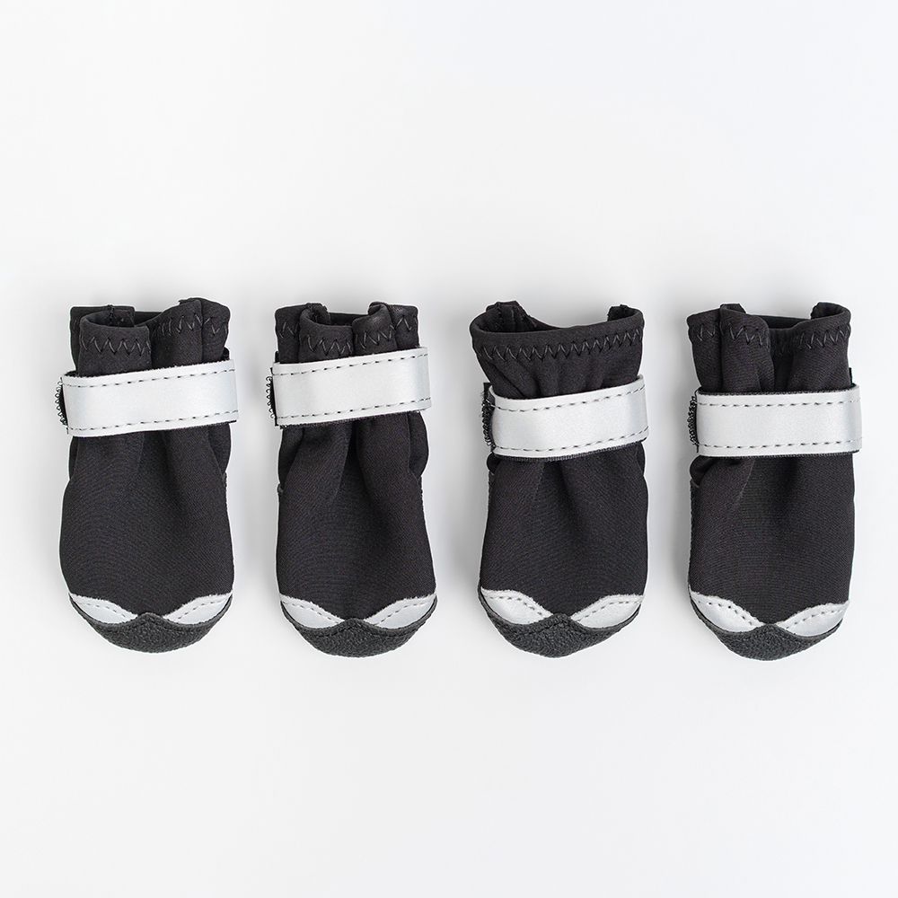 Rungo Ботинки на липучках для собак L черный 1279₽