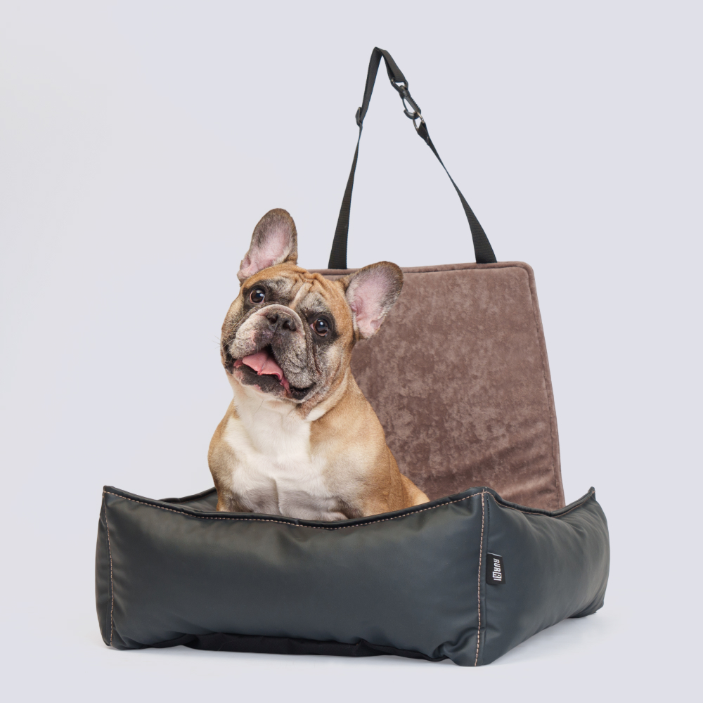 Rurri Лежак для автомобильного сиденья для собак мелких и средних пород 60х55х20 см 3299₽