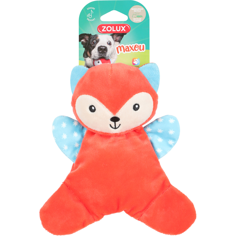 

Zolux Игрушка с пищалкой для собак Хитрый лис-шуршащие лапки, 18х4,5х20 см