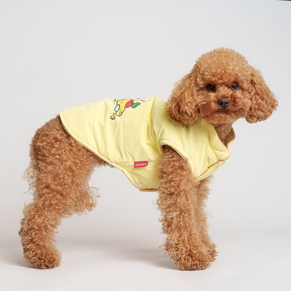 Petmax Куртка для собак 2XL желтая 1199₽