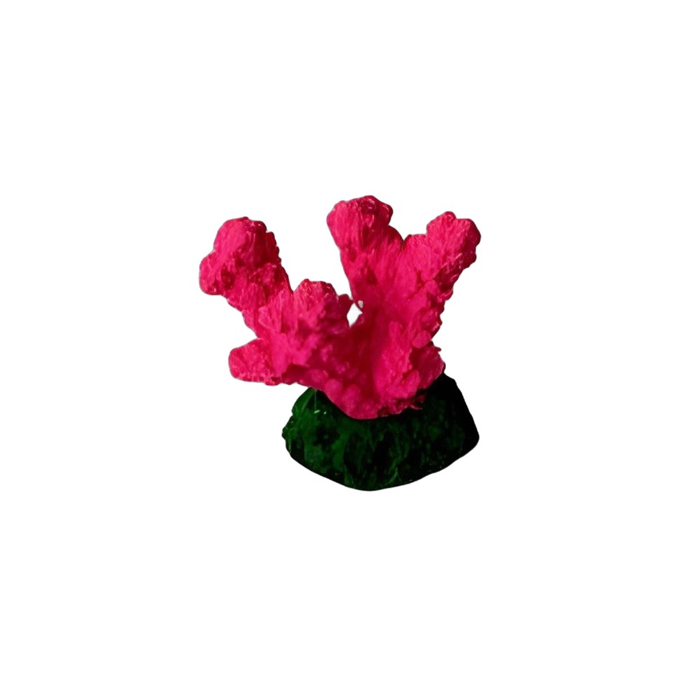 

ГРОТАКВА Декорация для аквариума Рога, 5,5x3,5x5 см, розовый