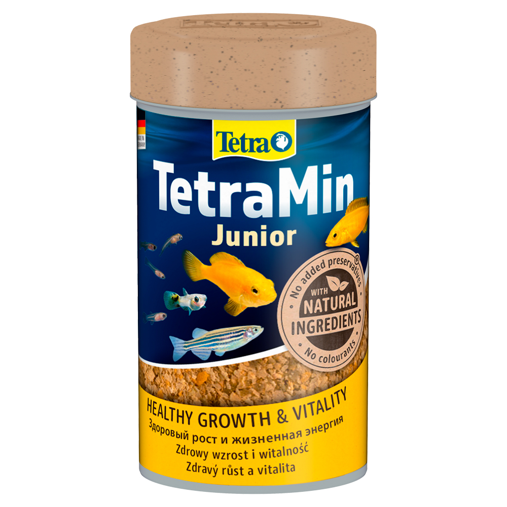 

Tetra Min Junior корм для рыб в мелких хлопьях, 100мл