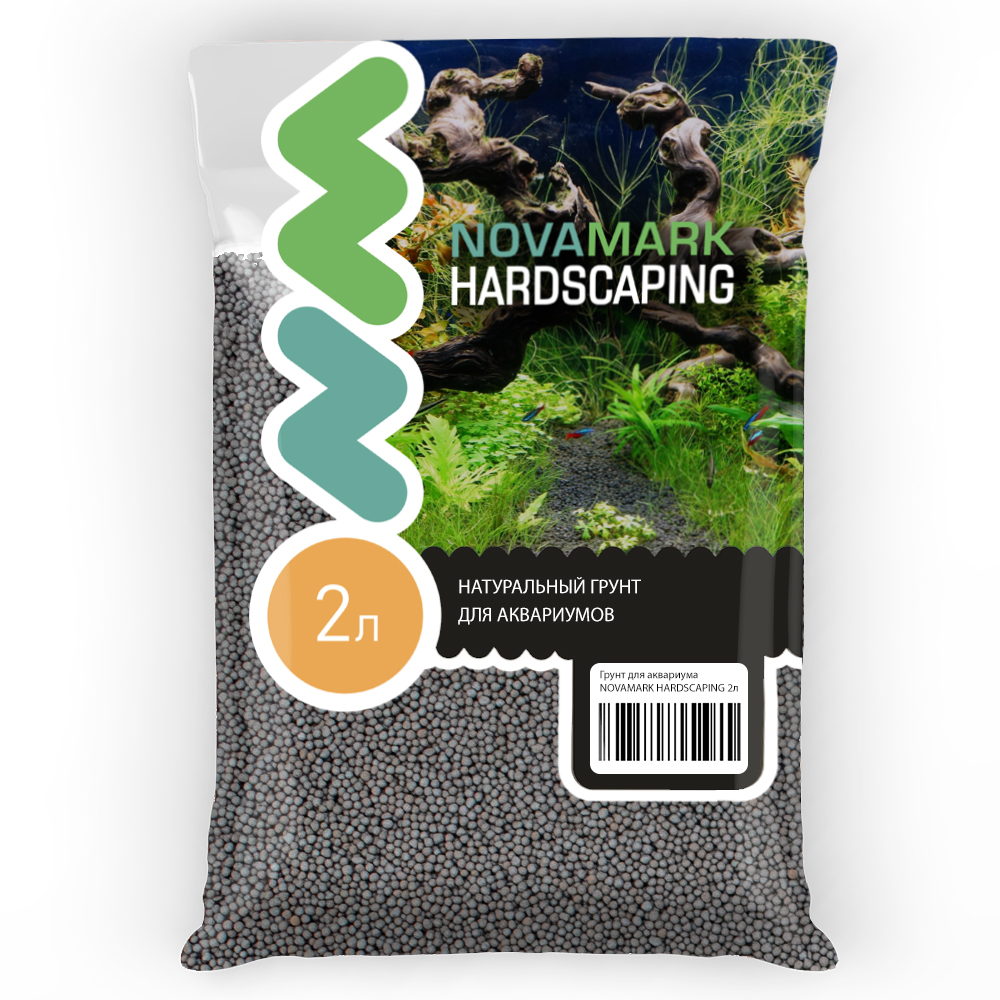 

NovaMark Грунт нейтральный для аквариума НовоПлант, 2 л