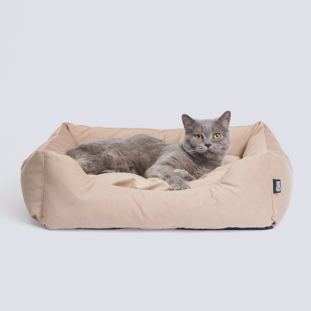 Rurri Лежак прямоугольный 70х60 см бежевый 2699₽