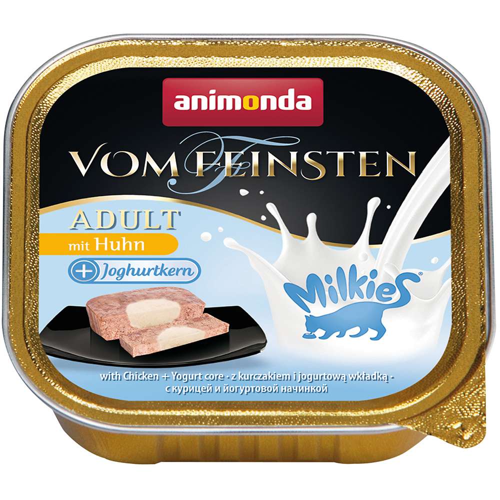 

Animonda Консервы для кошек с курицей и йогуртовой начинкой