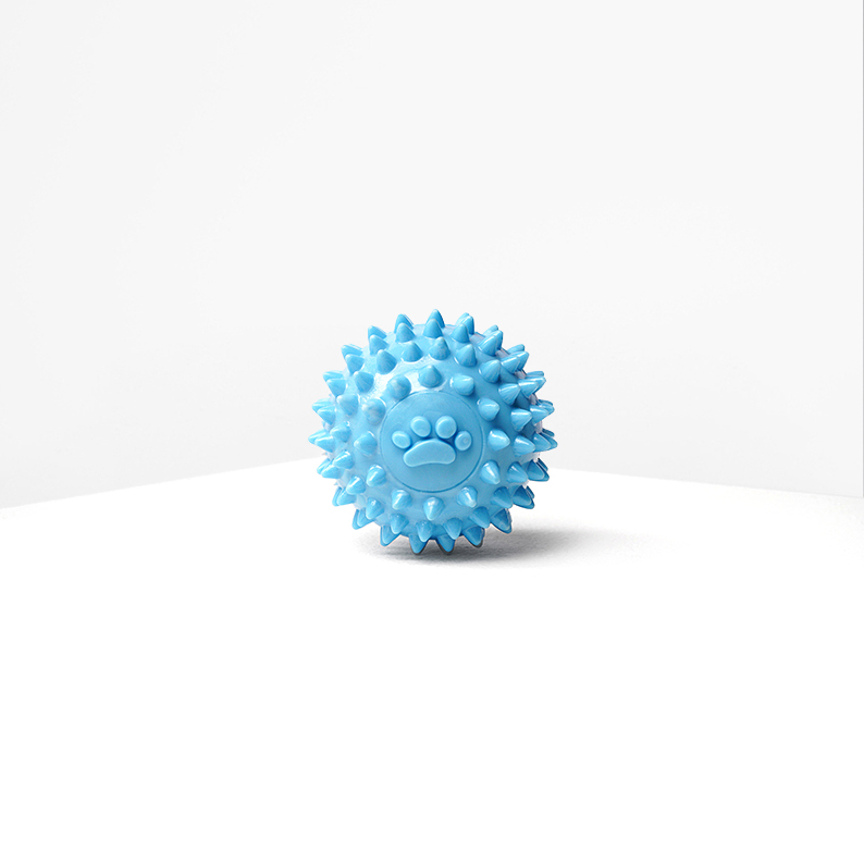 Barq Игрушка-мячик для зубов и десен - Dento Ball, Голубой