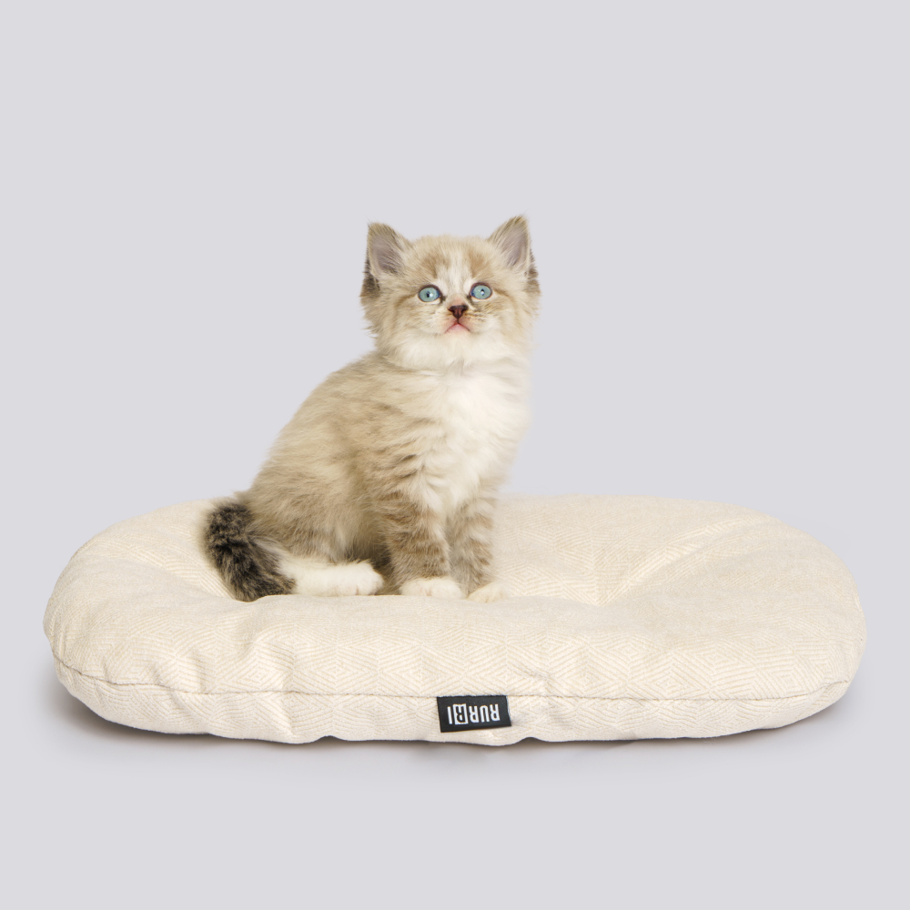 Rurri Матрас овальный 43х30 см молочный 599₽