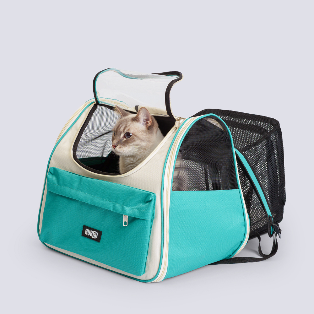 Rurri Рюкзак для переноски животных 39x41x29 см 3899₽