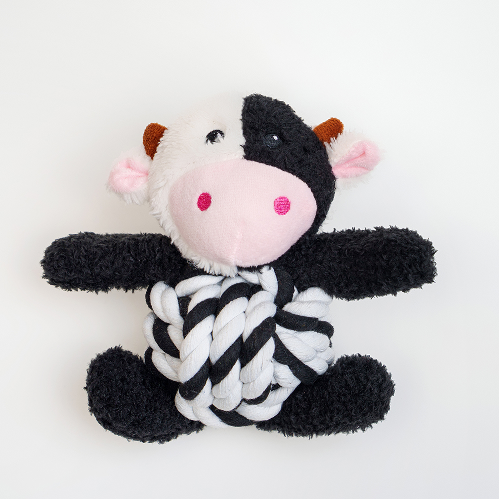 Rurri Игрушка для собак Корова 16х14х9 см 859₽