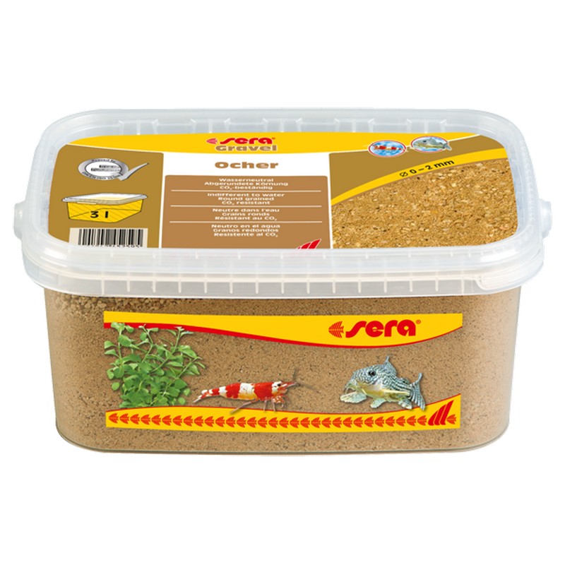 

Sera Грунт Gravel Ocher (Охра) Ø 0-2 мм