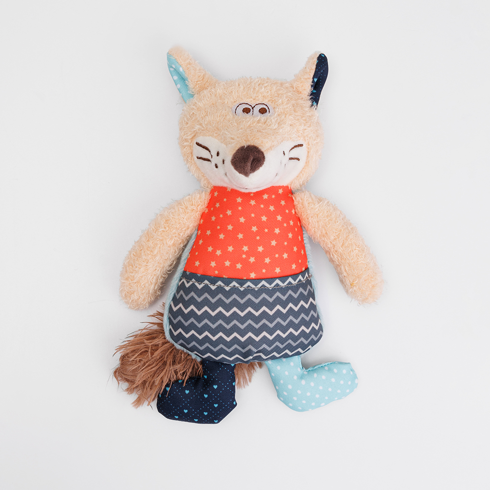 

Rurri Игрушка для собак Лисичка, 18 см