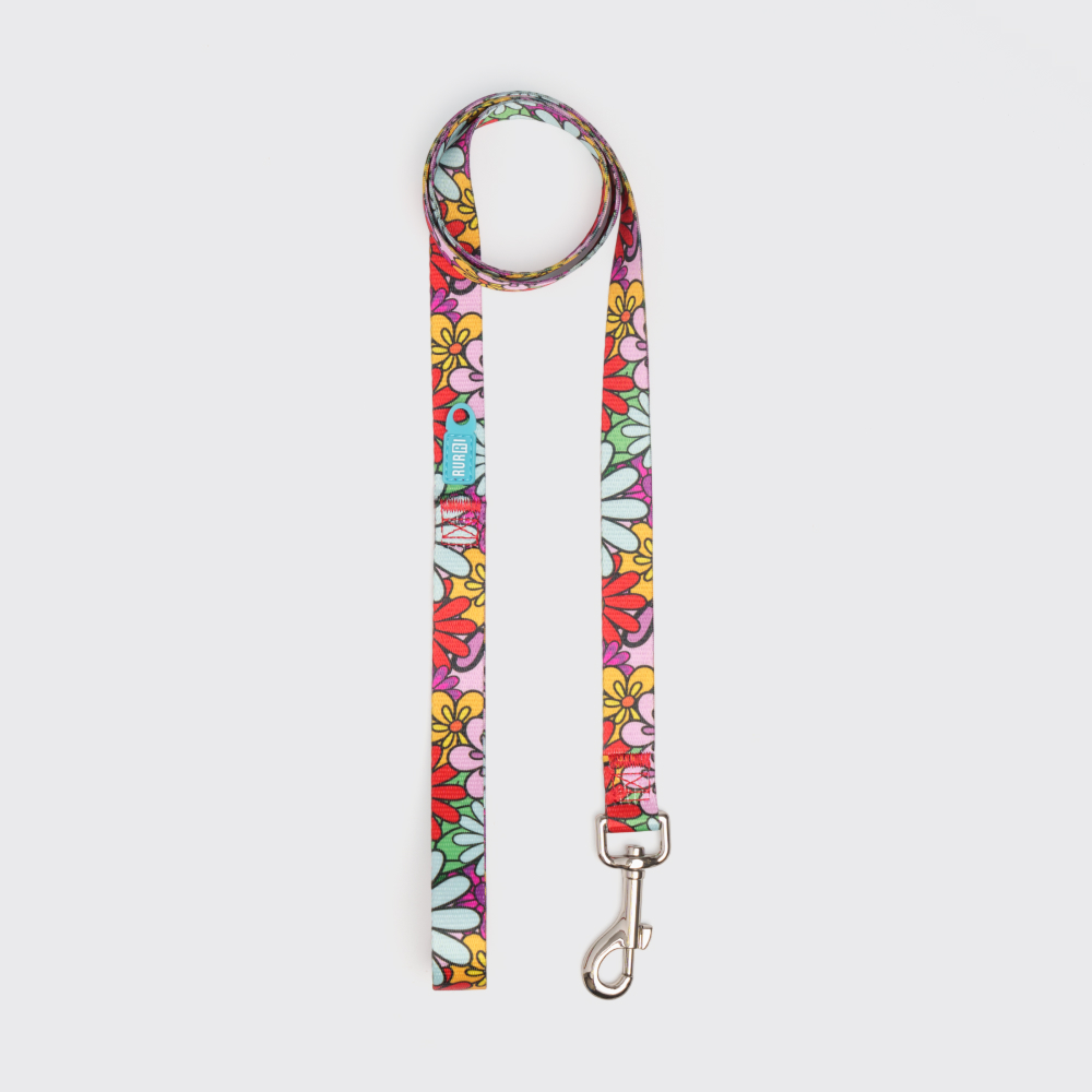 Rurri Поводок Flower Power 20мм120см 579₽