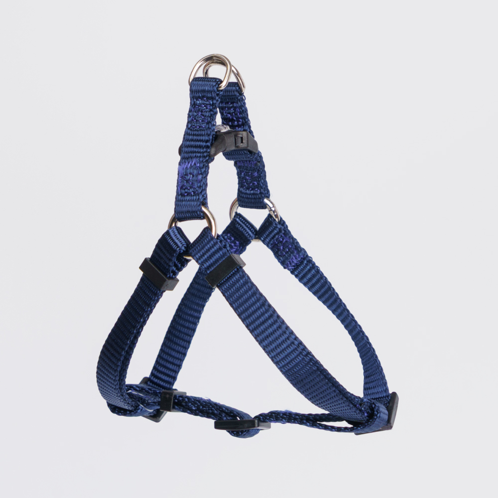 Rungo Шлейка нейлоновая для кошек и собак Step-in объем груди 28-38 см ширина ремешка 1 см синий 439₽