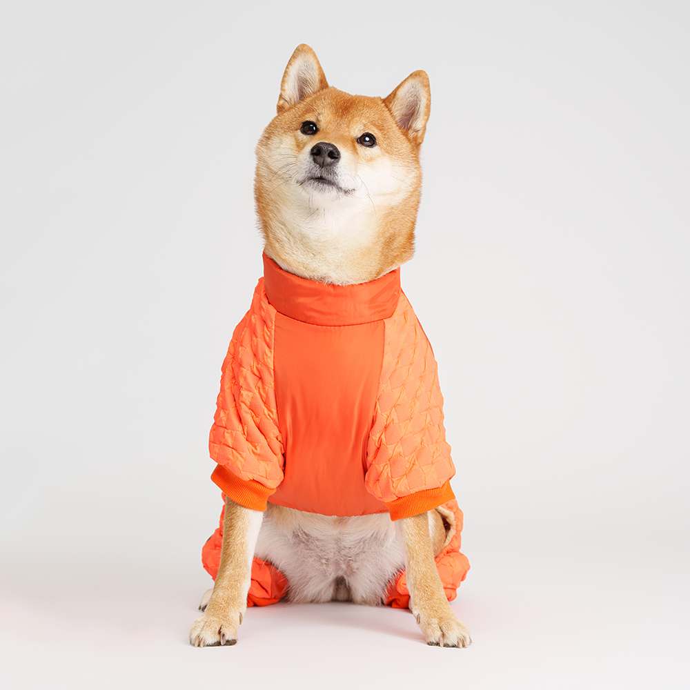 Petmax Комбинезон на замке для собак 5XL оранжевый унисекс 1499₽