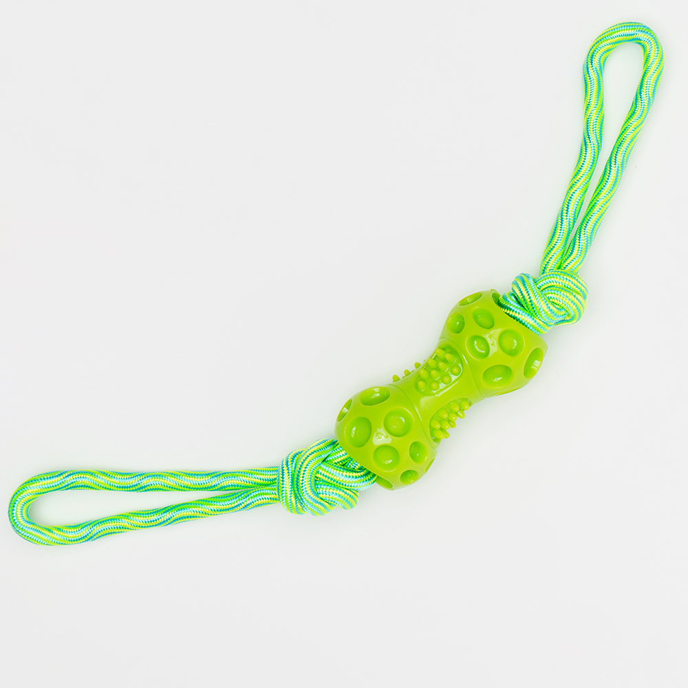 Rurri Игрушка для собак Гантель на веревке 40х5х5см 559₽