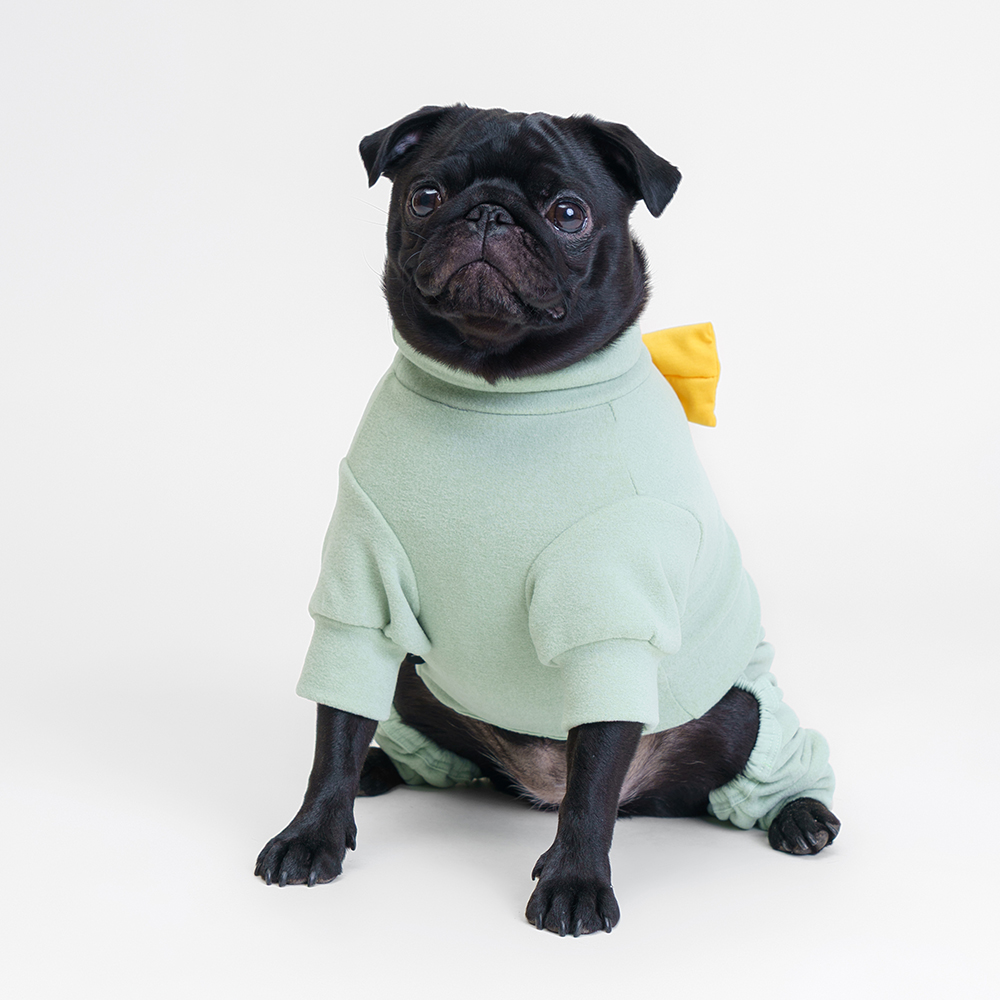 Rurri Костюм флисовый с бантом зеленый XL 1099₽