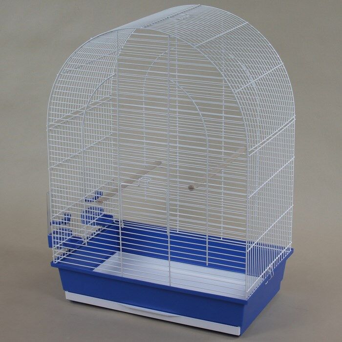 

Inter-zoo Клетка с эмалированной решеткой для мелких и средних птиц Lusi III, 54х34х75 cм