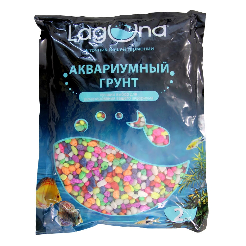 

Laguna Грунт Карамель, 2кг, 5-8мм
