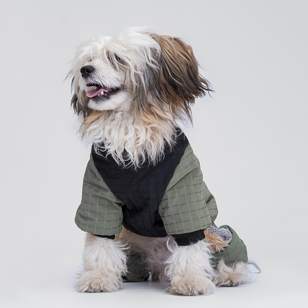 Rurri Комбинезон на замке для собак XL зеленый 1699₽