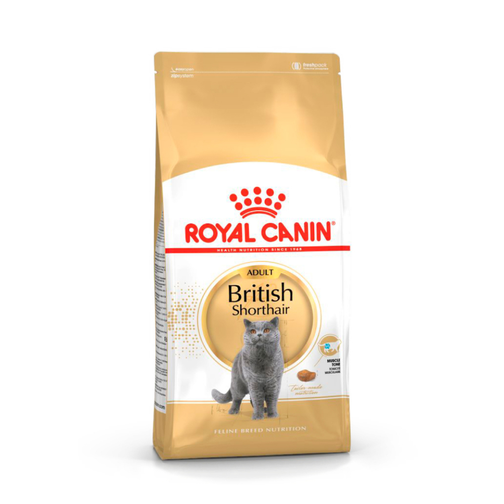 Royal Canin British Shorthair 36 Adult Сухой корм для взрослых кошек породы британская короткошерстная, 2 кг