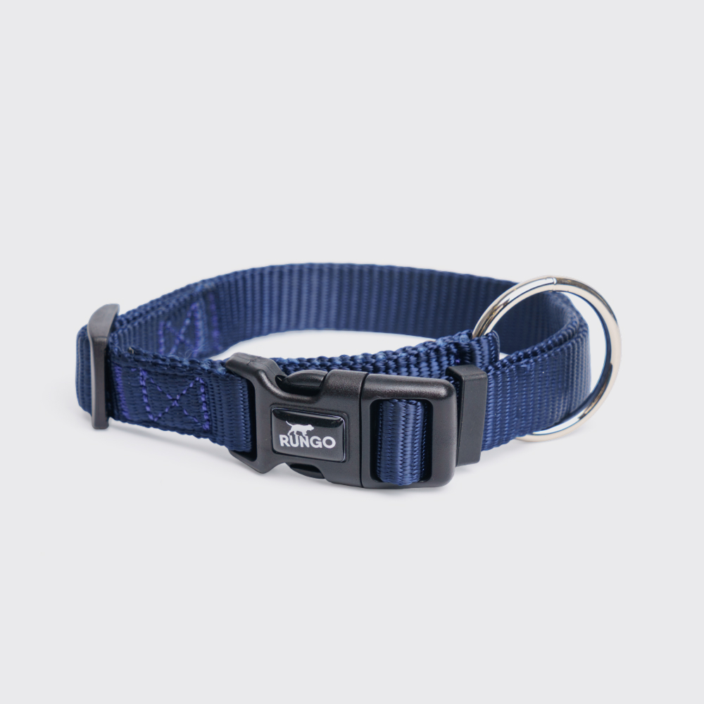 Rungo Ошейник нейлон 20мм35-53см синий 345₽