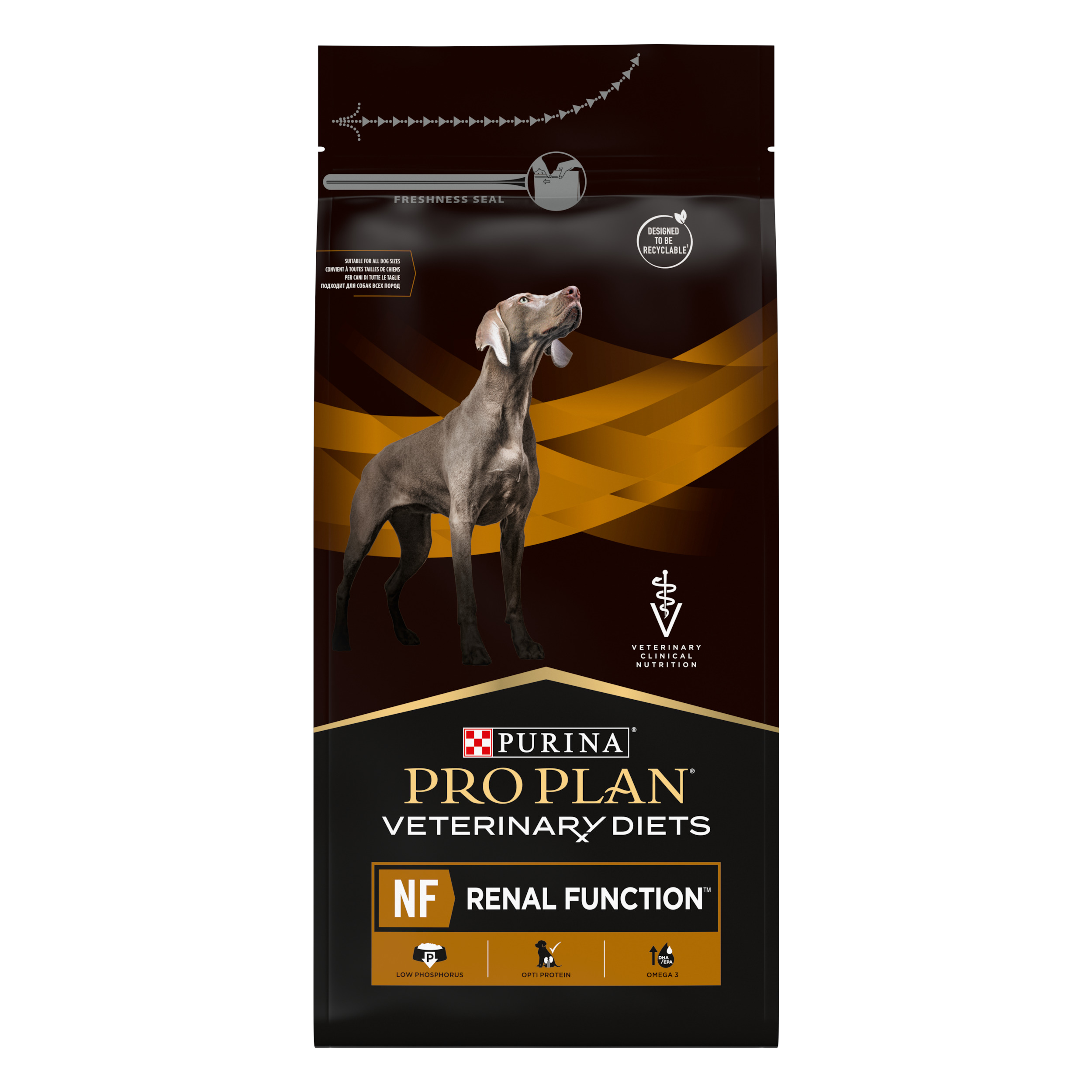 

PRO PLAN® Veterinary Diets NF Renal Function Сухой корм для поддержания функции почек при хронической почечной недостаточности у взрослых собак, 1,5 кг