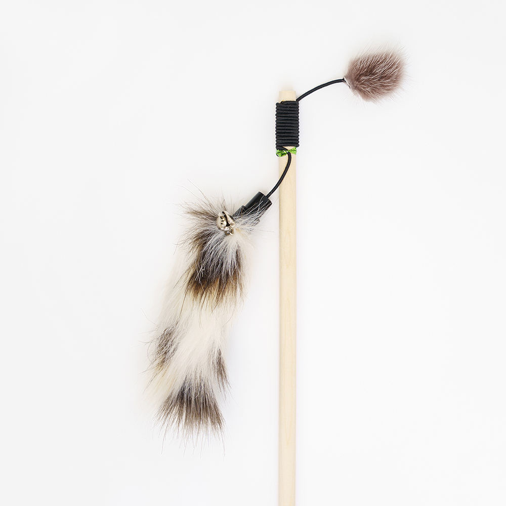 Pet Hobby Игрушка-дразнилка для кошек Лапка рыси, 30x48x10 см