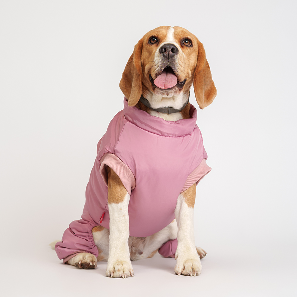 Petmax Комбинезон на замке для собак 3XL розовый девочка 1399₽