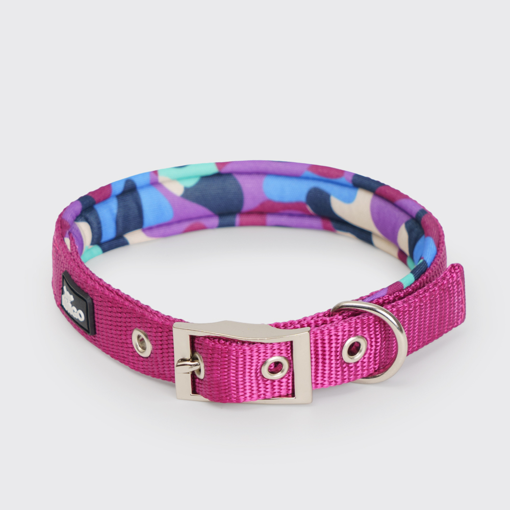 Rungo Ошейник для собак Soft Classic XS обхват шеи 35-43 см ширина 2 см орхидея 589₽