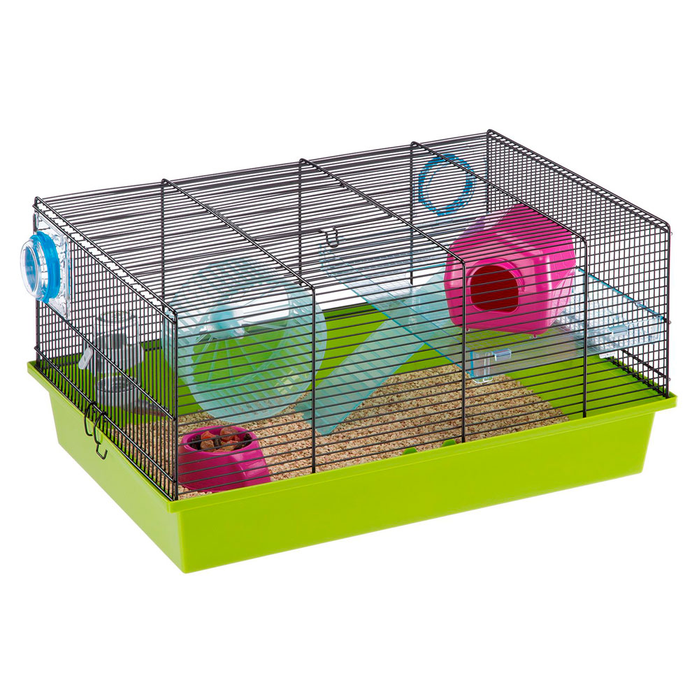 

Ferplast Клетка для мелких и средних грызунов, 50x35x25 см, зеленый