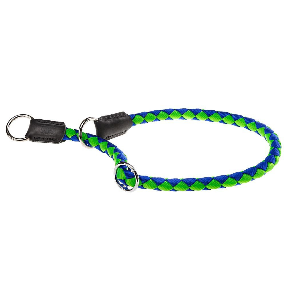 

Ferplast Ошейник для собак Twist, обхват шеи 35 см, ширина 1,2 см, сине-зеленый