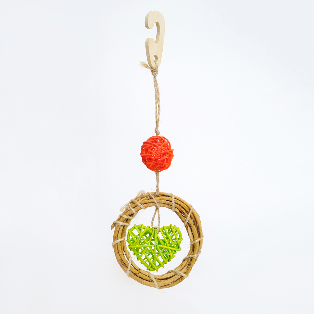 Petmax Игрушка для грызунов венок малый 12х9см 389₽