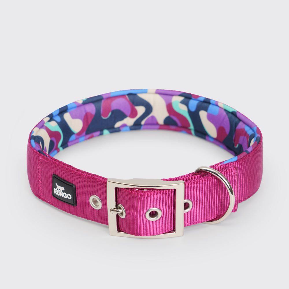Rungo Ошейник для собак Soft Classic XL обхват шеи 55-63 см ширина 4 см орхидея 1199₽