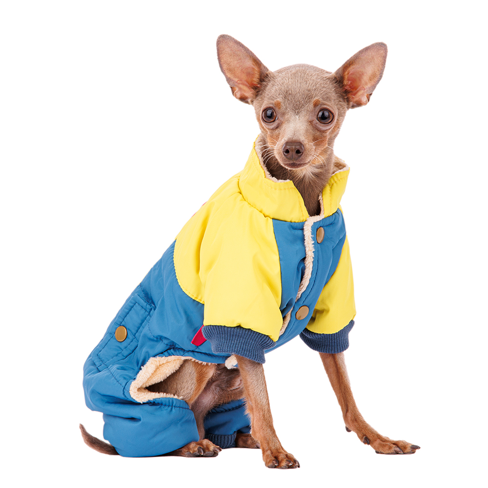 Petmax Комбинезон для собак S голубой унисекс 1099₽