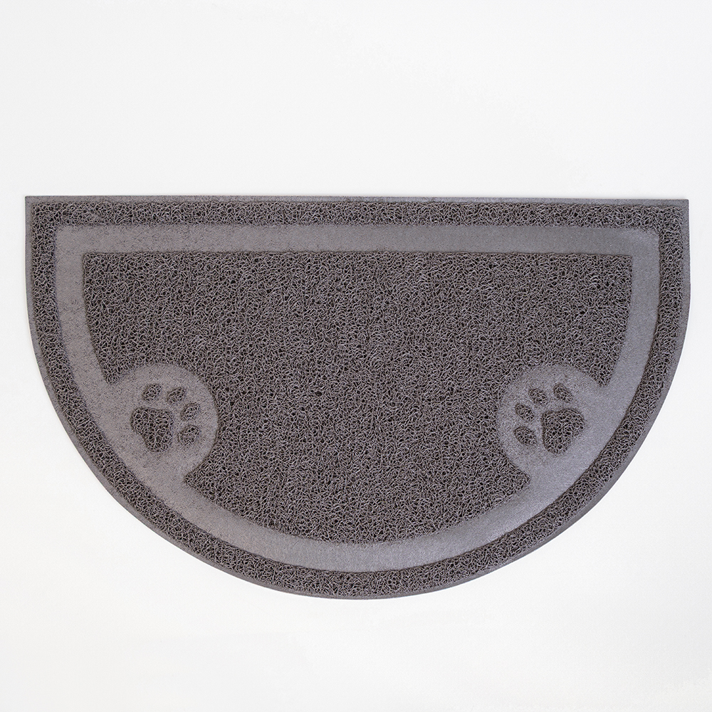 Rurri Коврик под туалет 60х36 см серый 449₽