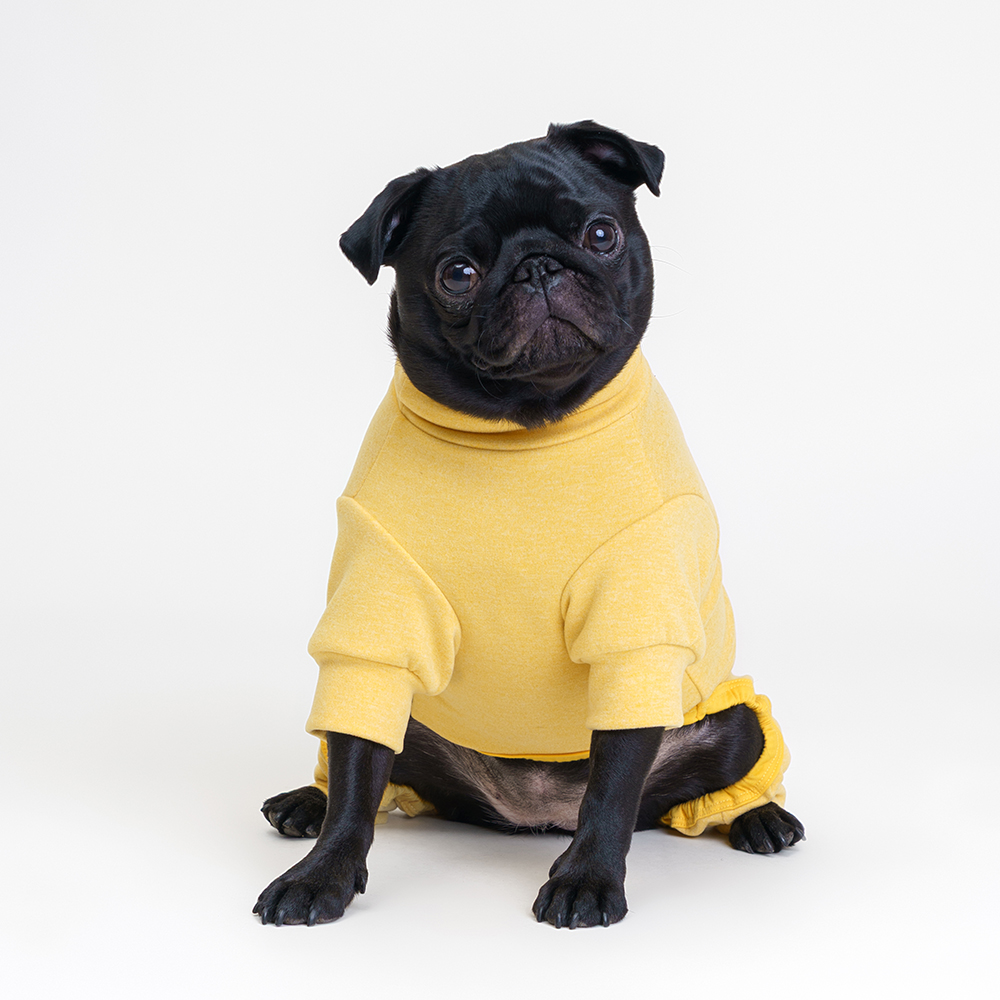 Rurri Костюм флисовый с бантом желтый XL 1099₽