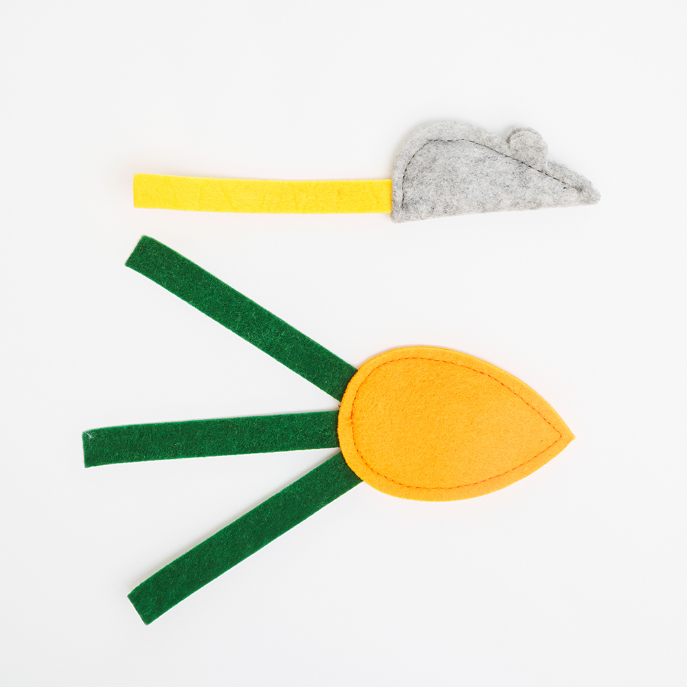 Pet Hobby Набор Морковка для мышки 19 см 2 шт со встроенной шумелкой 179₽