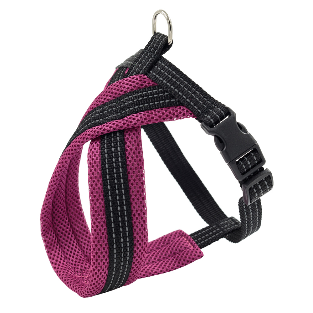 Каскад Шлейка нейлон Х-образная с мягкой подкладкой 20мм х 40см х 4455см фиолетовая 795₽