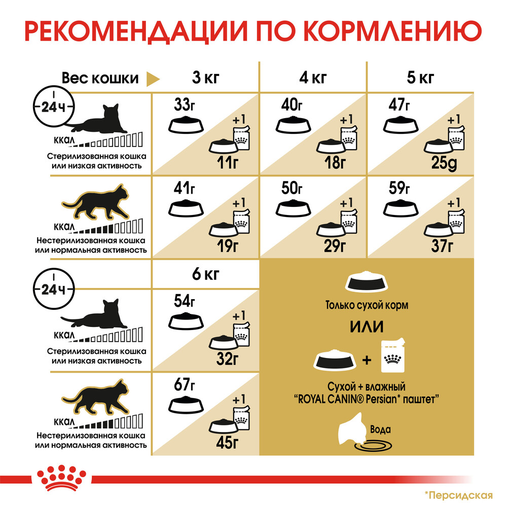 

Royal Canin Persian Adult Сухой корм для взрослых кошек персидской породы, 10 кг