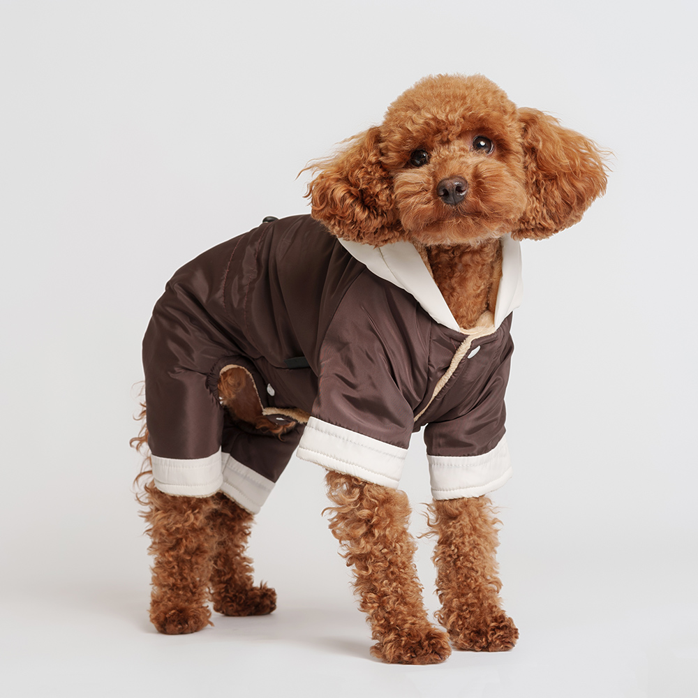 Rurri Комбинезон для собак 2XL серый девочка 1599₽